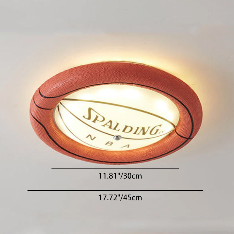 Creative Resin Basketball LED Flush Mount Ceiling Light

Illuminate your space with this unique basketball-themed ceiling light. Perfect for sports enthusiasts and kids’ rooms, our resin basketball design features energy-efficient LED technology that prov