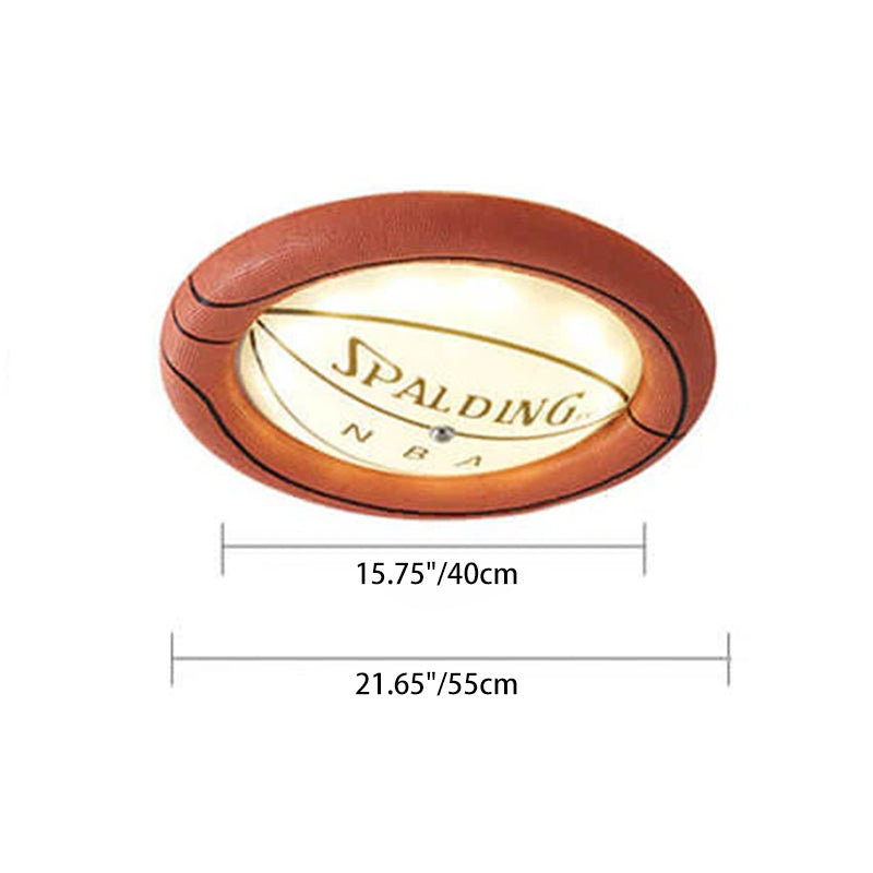 Creative Resin Basketball LED Flush Mount Ceiling Light

Illuminate your space with this unique basketball-themed ceiling light. Perfect for sports enthusiasts and kids’ rooms, our resin basketball design features energy-efficient LED technology that prov