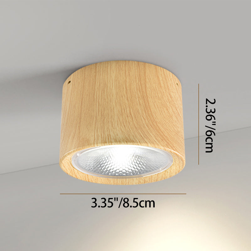 Nordic Cylinder LED Flush Mount Ceiling Light - Modern Lighting Fixture