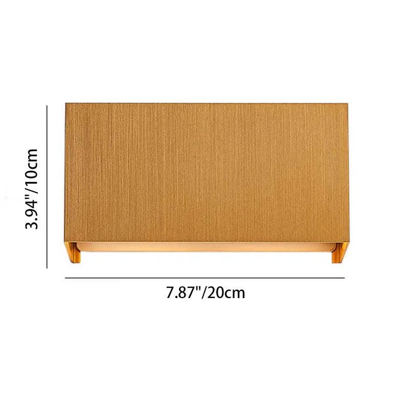 Modern Minimalist Aluminum Adjustable LED Wall Sconce for Entryway