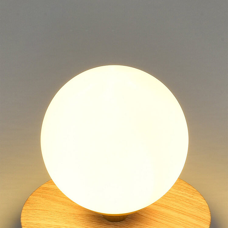 Traditional Japanese Glass Iron Woodgrain Semi-Flush Mount Ceiling Light