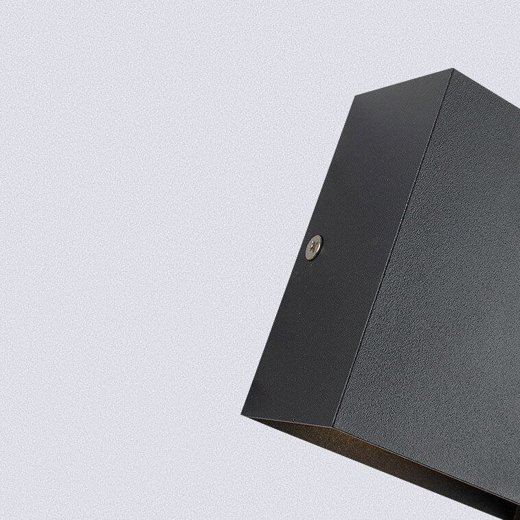 Modern Minimalist Square Aluminum LED Wall Sconce Lamp - Sleek Design, Energy Efficient, Indoor & Outdoor Lighting