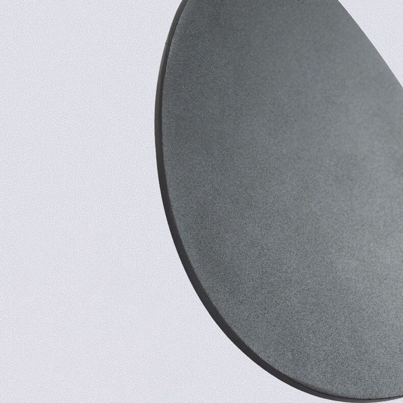 Minimalist Round 1-Light LED Wall Sconce - Indoor Outdoor Lighting