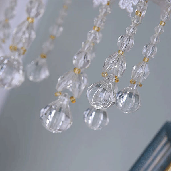 European Luxury Lace Resin Table Lamp - 1-Light Elegance for Home Decor