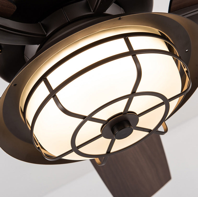 Industrial Waterproof Wood Fan Blade Ceiling Fan Light Outdoor Patio

Enhance your outdoor space with this contemporary industrial ceiling fan light, featuring durable waterproof wood fan blades and a sleek round iron frame. Perfect for patios, this styli