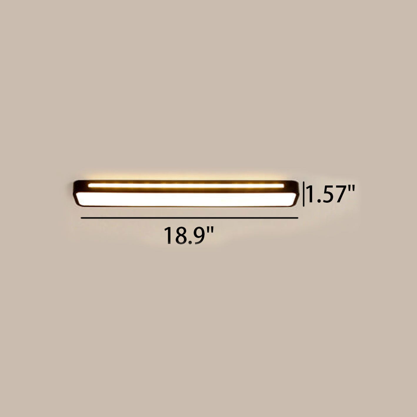 Nordic Minimalist LED Flush Mount Ceiling Light - Modern Lighting Fixture