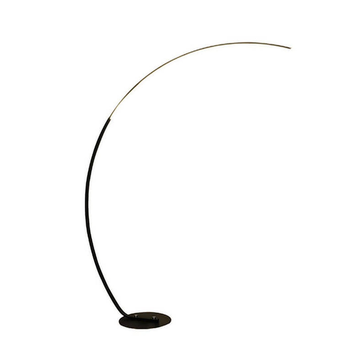 Minimalist Curved Line LED Aluminum Floor Lamp