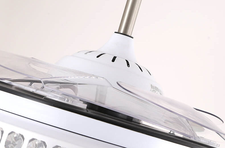 Modern Minimalist Star Piano Design LED Ceiling Fan Light