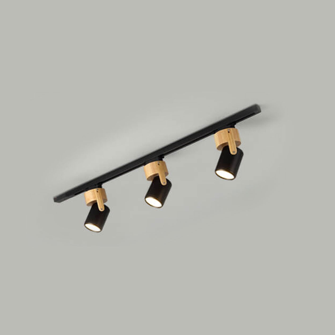Nordic Minimalist 1/3 Light Flush Mount Ceiling Fixture
