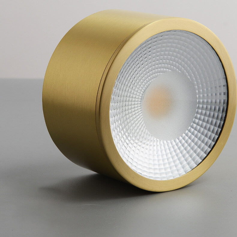 Modern Brass LED Spotlight Flush Mount Ceiling Light