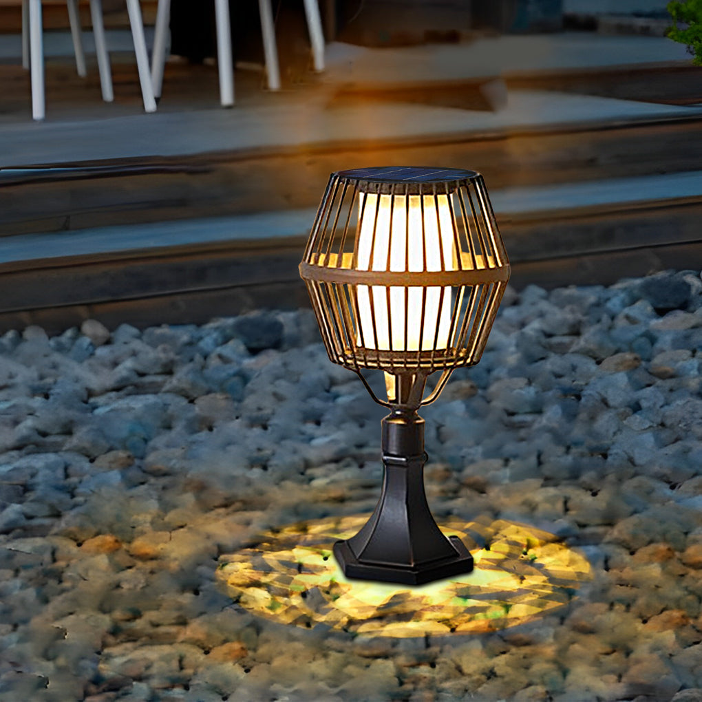 Modern Matte Black Solar Caged Lanterns - Stylish Outdoor Lighting

Illuminate your outdoor space with our modern matte black solar caged lanterns. Perfect for garden paths, patios, and decks, these energy-efficient lanterns provide a warm glow while enha