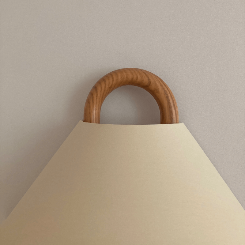 Modern Solid Wood Pleated Semi-Circle Wall Sconce - 1-Light Lamp for Stylish Decor