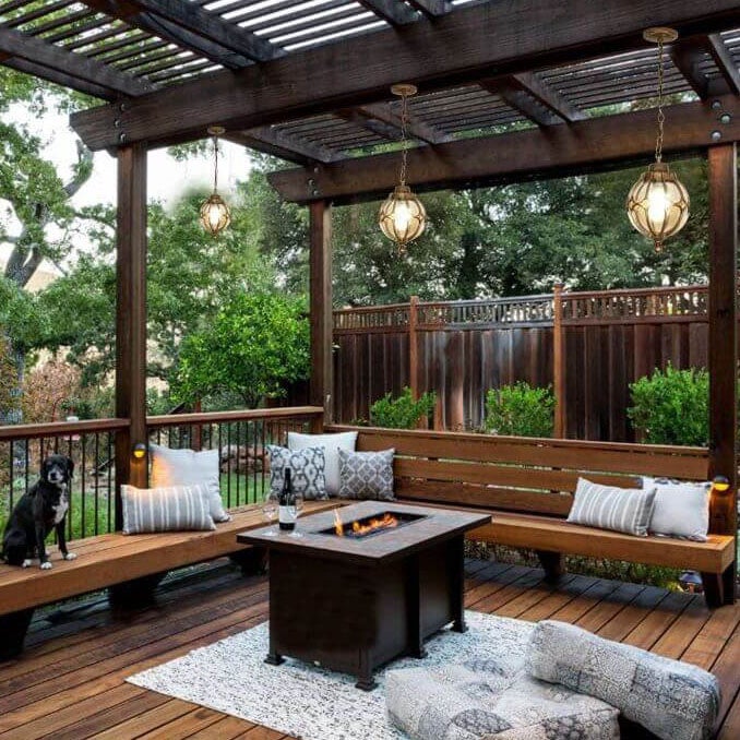 European Retro Spherical Outdoor Waterproof Pendant Light