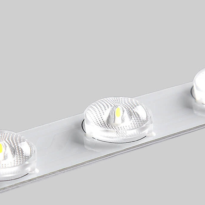 Nordic Japanese Log Wood LED Ceiling Light - Rectangular Flush Mount