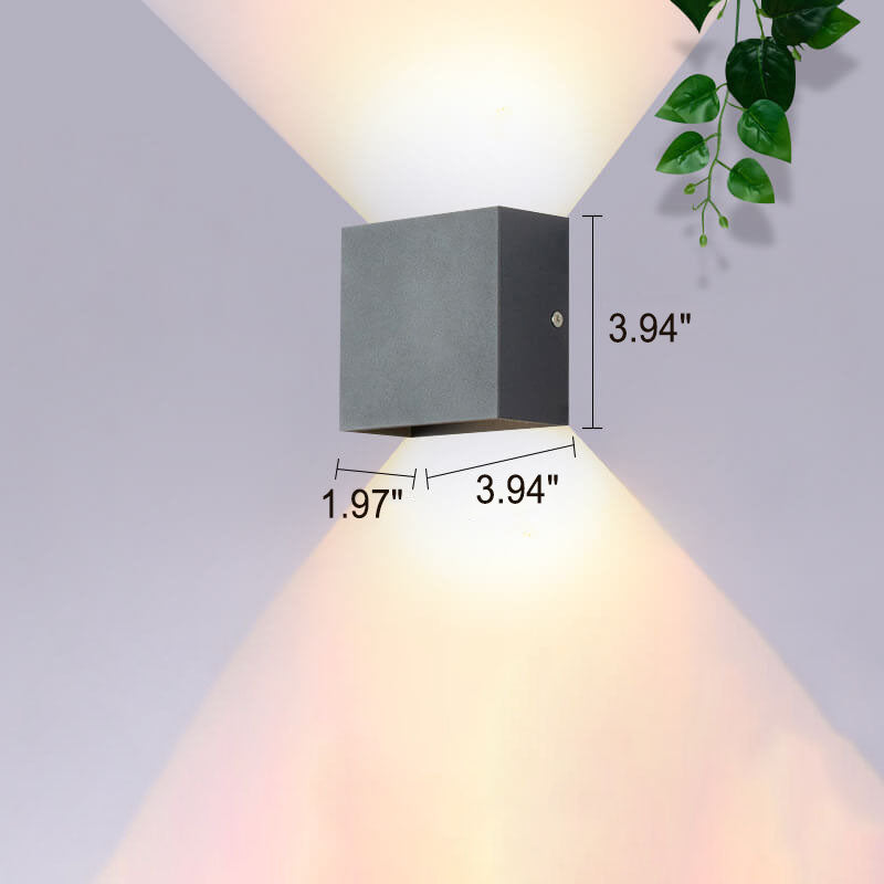Modern Minimalist Square Aluminum LED Wall Sconce Lamp

Illuminate your space with our sleek modern minimalist square aluminum LED wall sconce lamp. Designed for versatility and elegance, this wall light fixture enhances any decor while providing energy-e