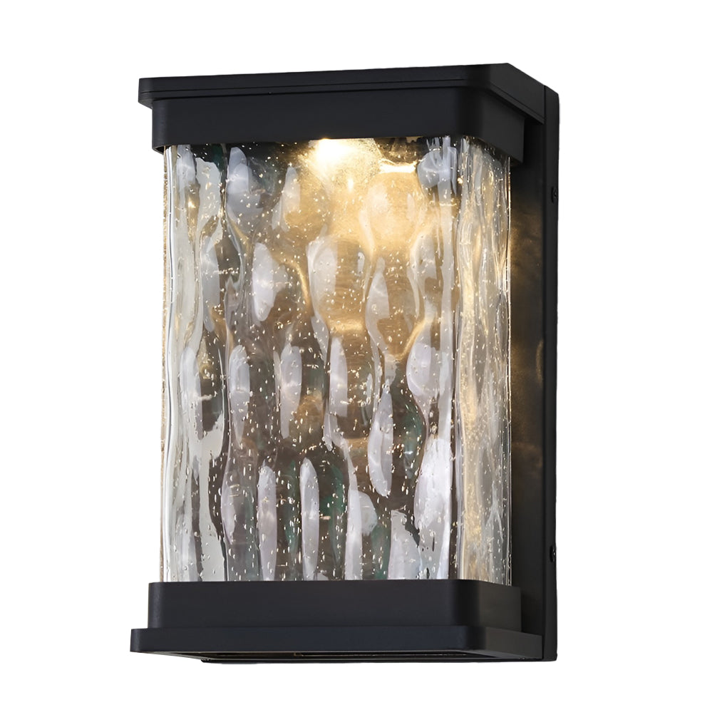Waterproof Modern Black Outdoor LED Wall Sconce Lighting