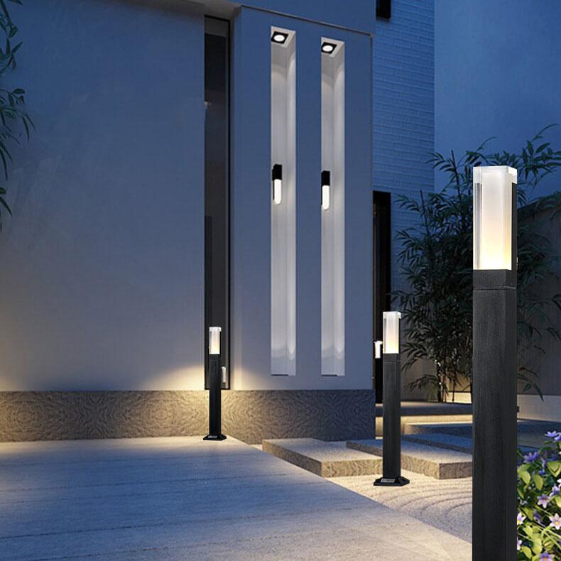 Lawn Light Column Acrylic LED Waterproof Garden Light