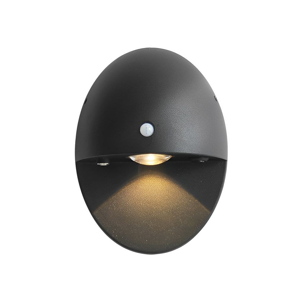 Oval Shape USB Rechargeable Motion Sensor Magnetic Wall Lamp - Modern Design, LED Lighting, Night Light, Battery Operated, Home Decor
