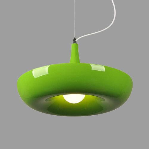 Modern Circle Plant 1-Light Pendant - Refreshing Indoor Lighting Fixture