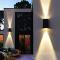 Solar Outdoor Waterproof LED Wall Sconce - Up & Down Lights