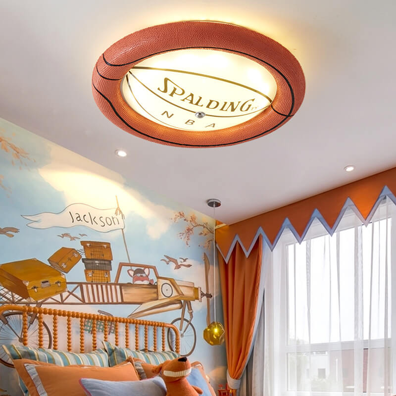 Creative Resin Basketball LED Flush Mount Ceiling Light

Illuminate your space with this unique basketball-themed ceiling light. Perfect for sports enthusiasts and kids’ rooms, our resin basketball design features energy-efficient LED technology that prov
