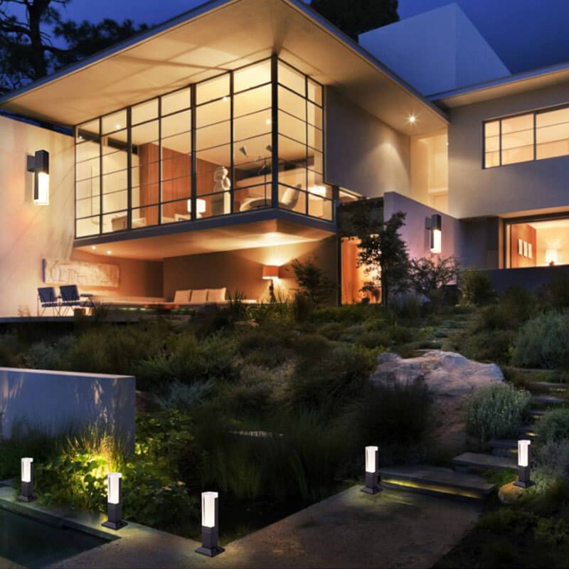 Lawn Light Column Acrylic LED Garden Light - Waterproof Outdoor Lighting