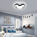Cartoon Mouse LED Flush Mount Ceiling Light for Kids Room, Adorable Mouse Ceiling Fixture, Childrens Bedroom Lighting, Cute Animal Light, Nursery Decor, Energy Efficient LED, Playful Ceiling Lamp, Child-Friendly Light Fixture