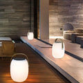 Solar PE Portable Basket LED Outdoor Light - Waterproof Decorative Lantern