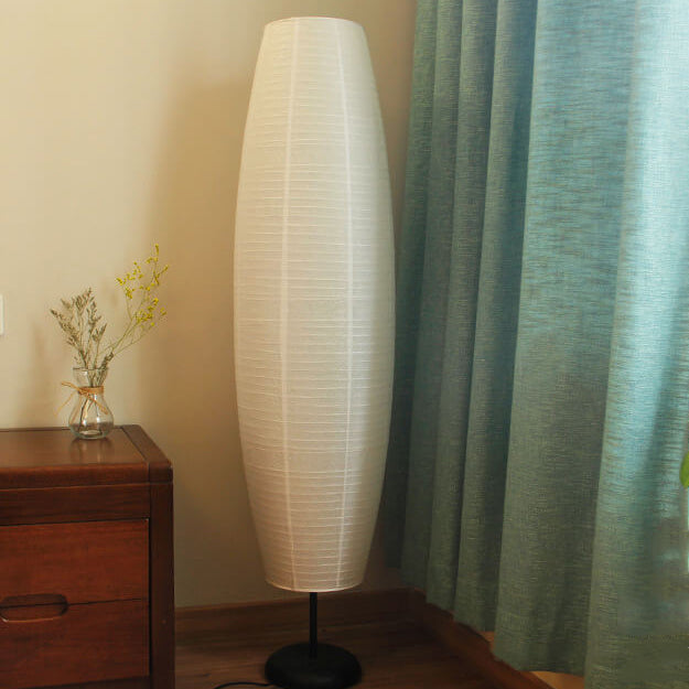 Nordic Minimalist Rice Paper Floor Lamp - 2-Light Column Design  

Illuminate your space with our Nordic Minimalist Rice Paper Column 2-Light Standing Floor Lamp. Featuring a sleek design, this lamp brings a touch of elegance and tranquility to any room.