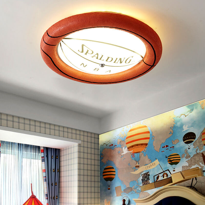 Creative Resin Basketball LED Flush Mount Ceiling Light

Illuminate your space with this unique basketball-themed ceiling light. Perfect for sports enthusiasts and kids’ rooms, our resin basketball design features energy-efficient LED technology that prov