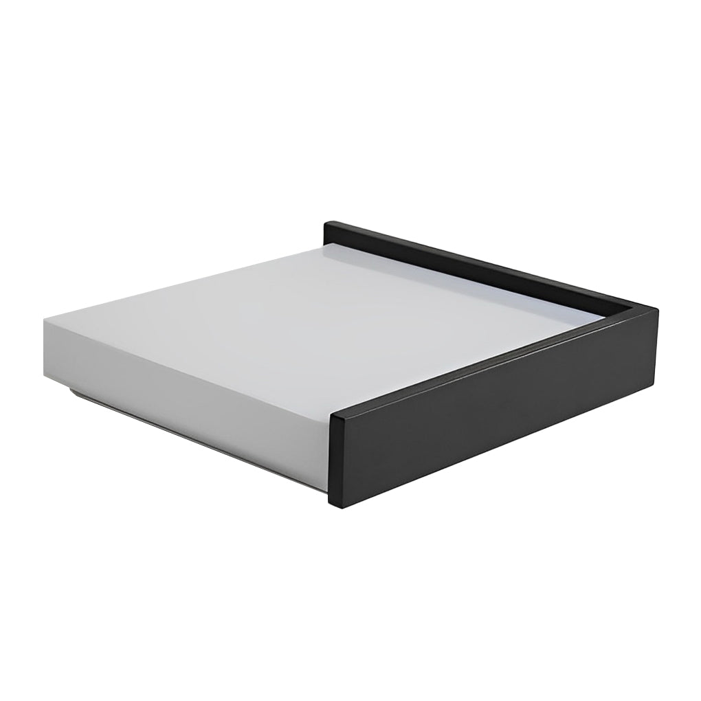 Minimalist Nordic Square LED Ceiling Light - Stepless Dimming, Modern Home Lighting