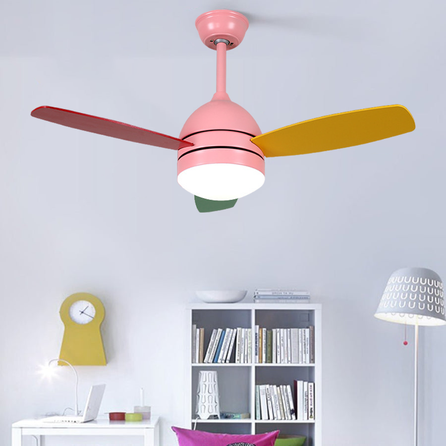 Modern Ultra Silent 6-Gear Wind Speed Kids Ceiling Fan
