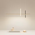 Modern Minimalist Long Line LED Chandelier Lighting Fixtures