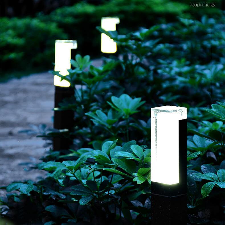 Lawn Light Column Acrylic LED Waterproof Garden Light