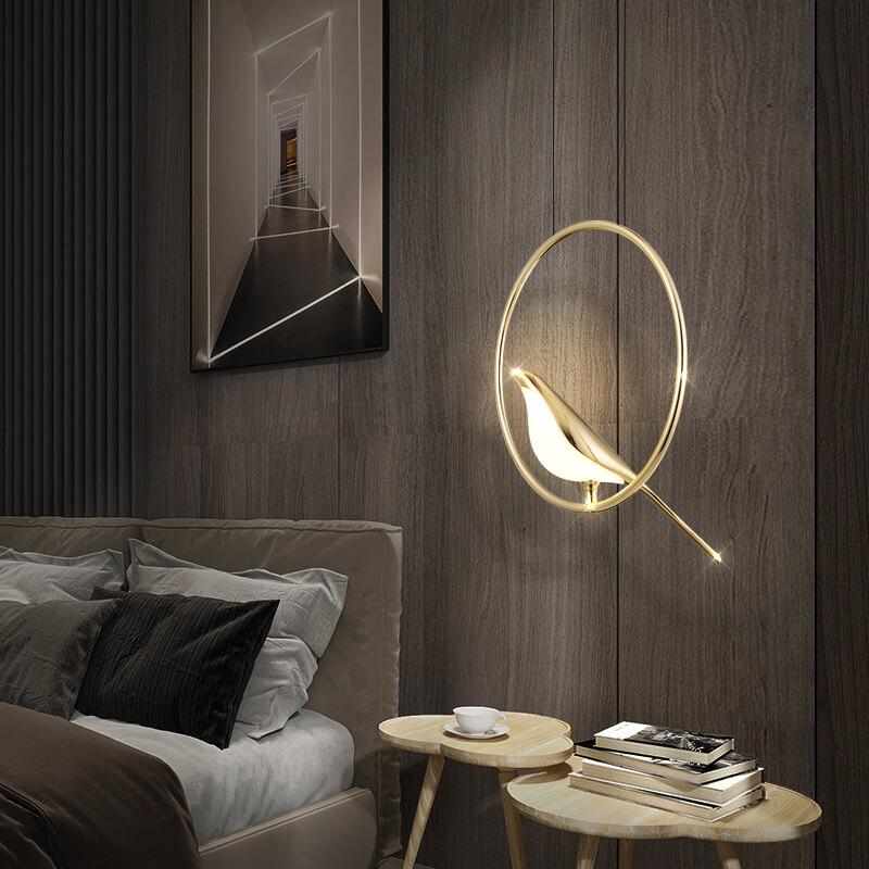 Nordic Acrylic LED Bird Chandelier - 1/3/6 Light Pendant Fixture