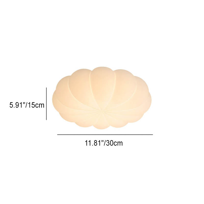 Contemporary Nordic Floral LED Flush Mount Ceiling Light for Kids' Bedroom