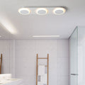 Minimalist Long Bar LED Flush Mount Ceiling Light - 3/4/5 Light Fixture, Modern Lighting for Home, Energy Efficient, Contemporary Design