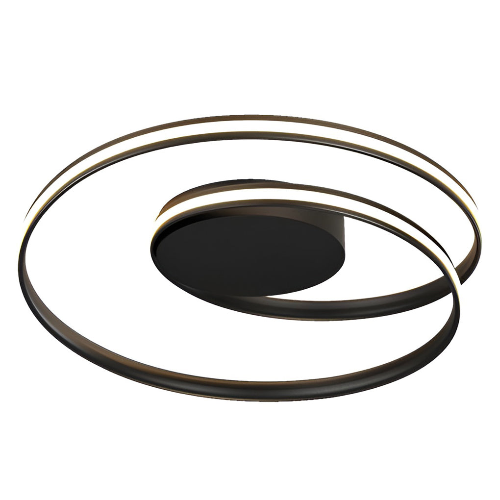 Circular Stepless Dimming LED Flush Mount Ceiling Light