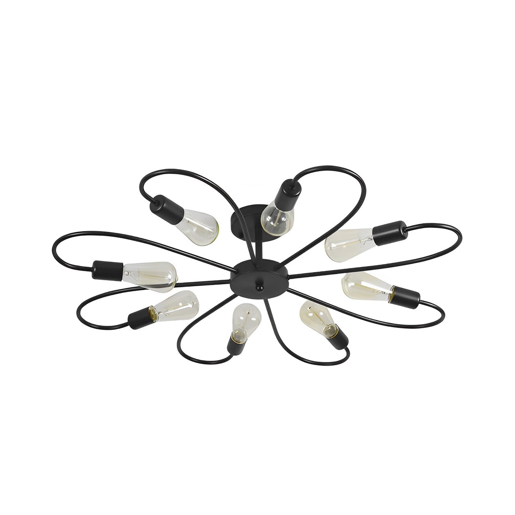 Simple Iron Flower Nordic Ceiling Light Fixture  

Enhance your Nordic bedroom with this elegant simple iron flower ceiling light fixture. Perfect for creating a cozy atmosphere, this modern lighting solution combines functionality and style. Ideal for mi