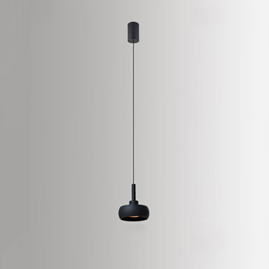 Nordic Minimalist Dome Aluminum LED Pendant Light Retractable