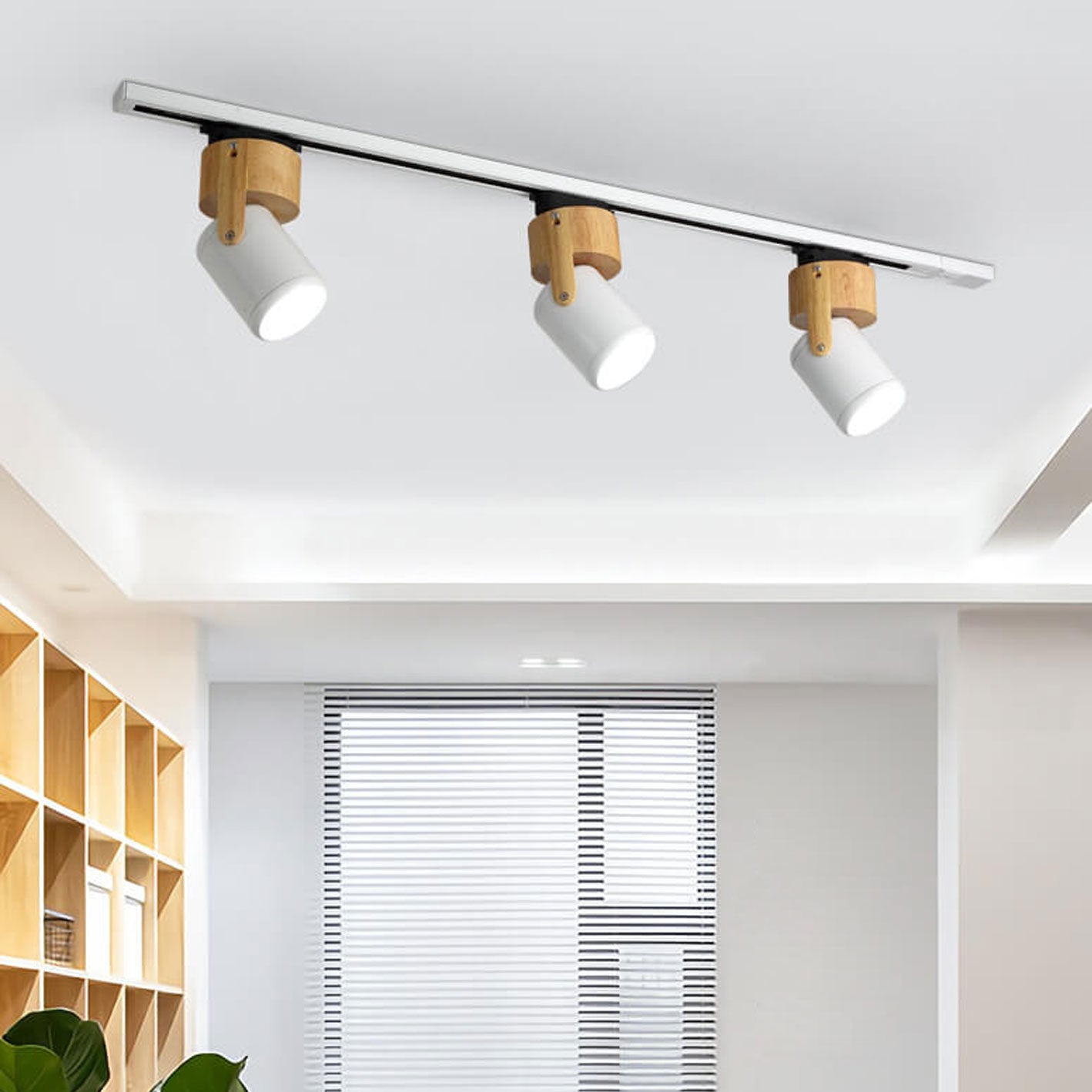 Nordic Minimalist 1/3 Light Flush Mount Ceiling Fixture