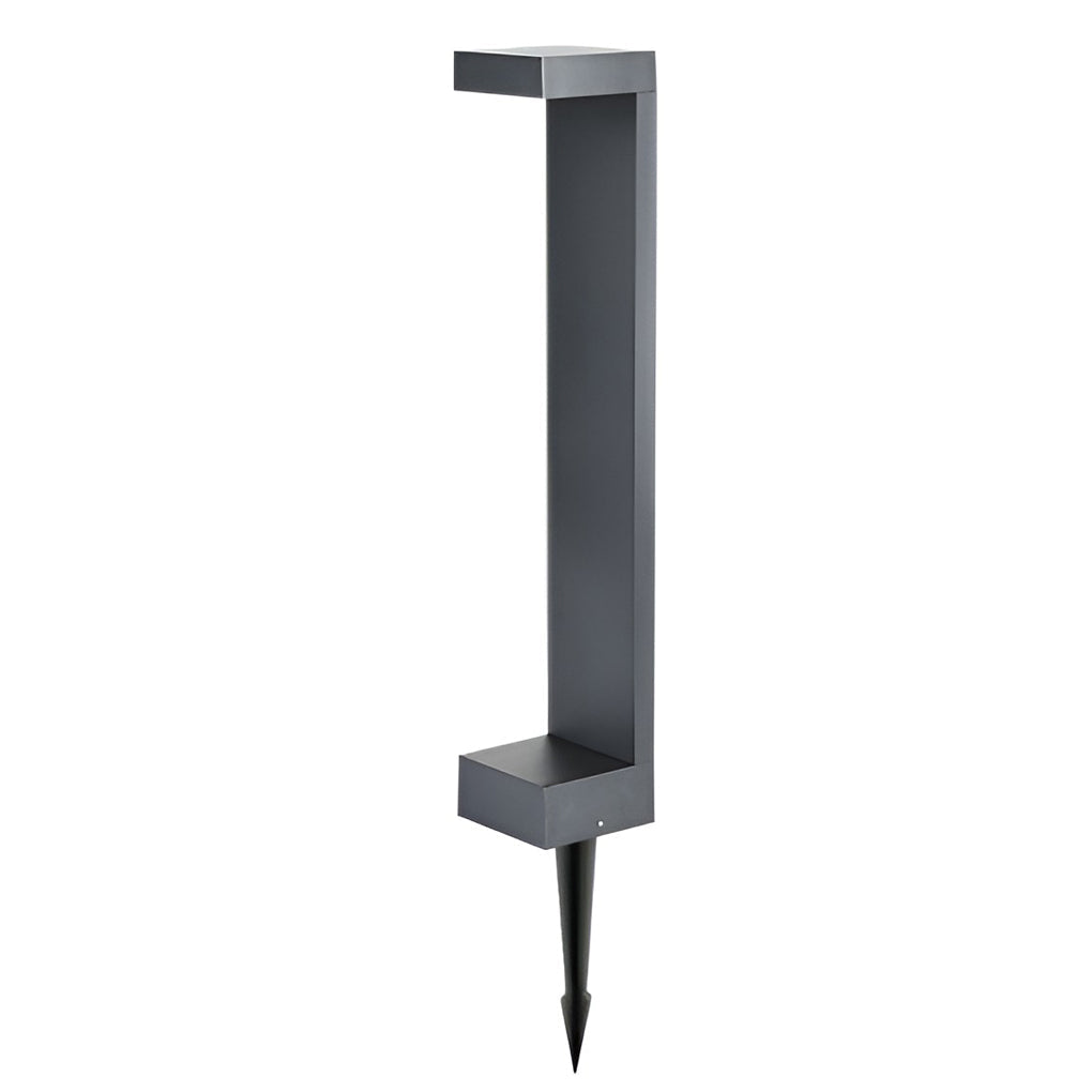 Contemporary Rectangular COB Pathway Lights - Waterproof Outdoor Garden Illumination