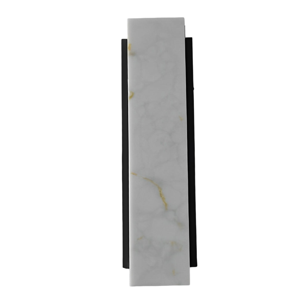 Rectangular Black Waterproof LED Outdoor Wall Lights - Modern Design