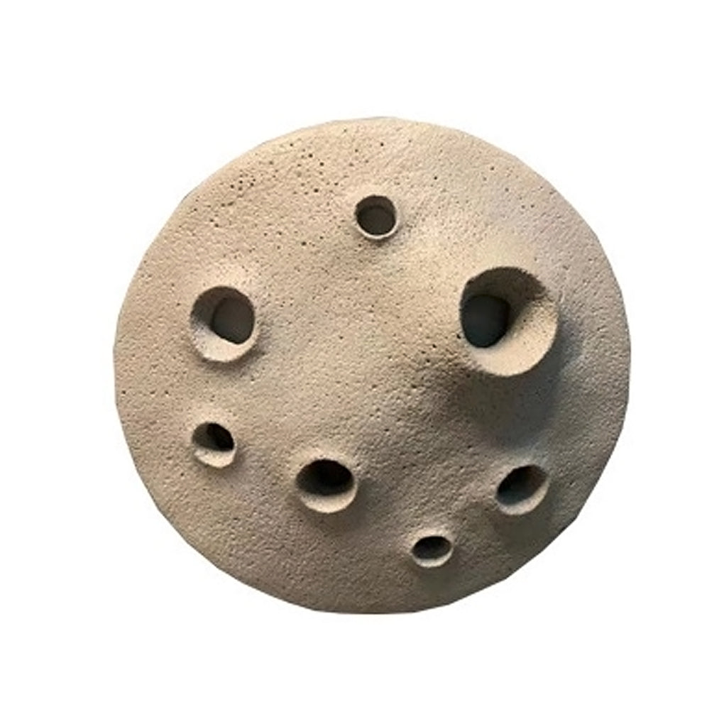Round Creative Cement Lunar Crater Waterproof LED Wall Lamp