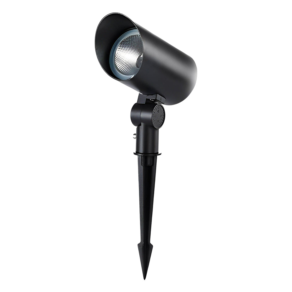 Waterproof Black Modern LED Outdoor Spotlights Lawn Lamp