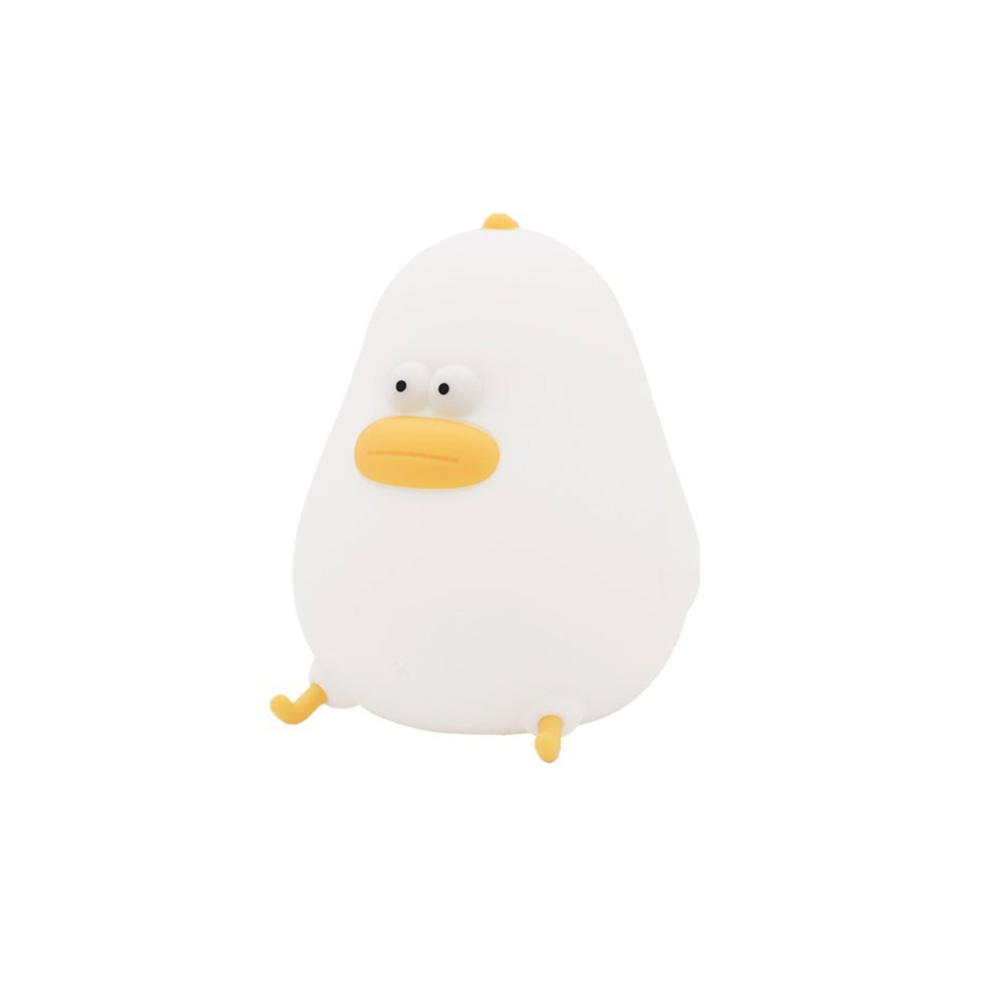 Cartoon Chick LED Silicone Night Light - USB Table Lamp for Kids