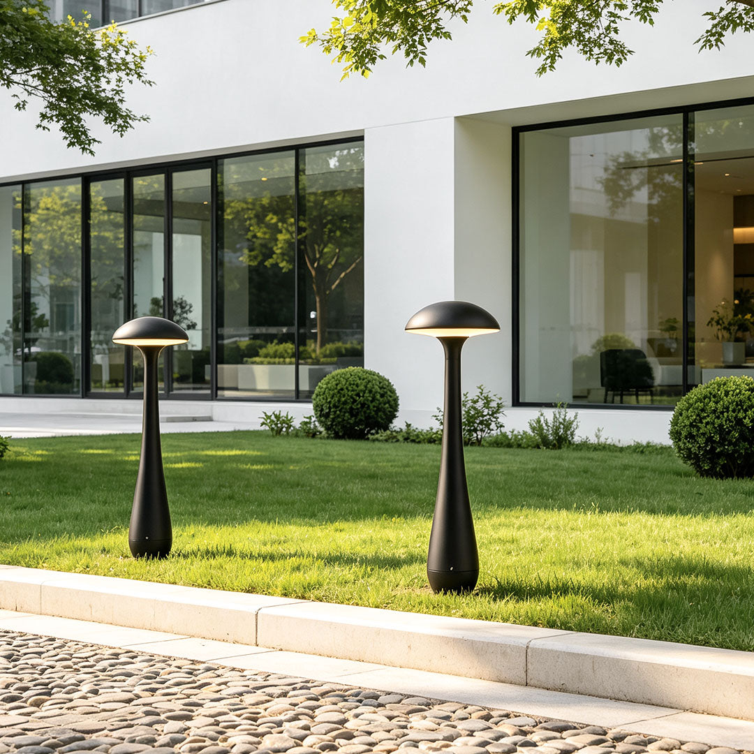 Pathway Landscape Aluminum UFO Outdoor Garden Light - LED, Weather-Resistant, Energy-Efficient Lighting