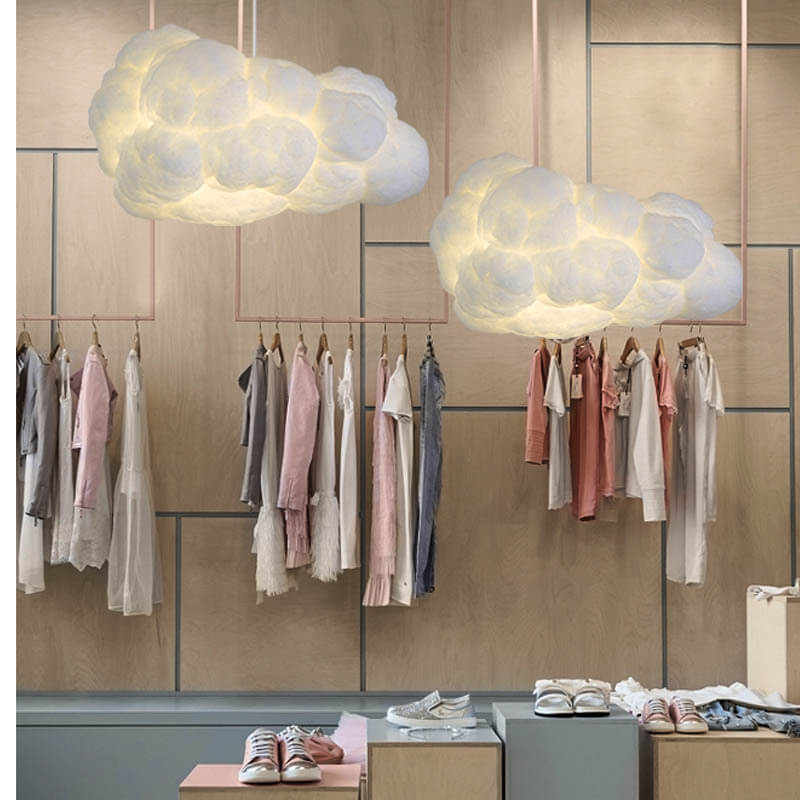 Floating Cloud 1-Light LED Pendant Light – Modern Indoor Lighting Fixture for Home, Kitchen, and Dining Room