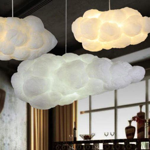 Floating Cloud 1-Light LED Pendant Light – Modern Indoor Lighting Fixture for Home, Kitchen, and Dining Room