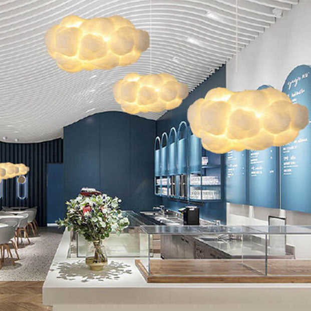Floating Cloud 1-Light LED Pendant Light - Modern Ceiling Fixture for Home Décor